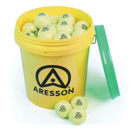 ARESSON ALL PLAY TENNIS BALL 55G, 65MM, BUCKET OF 60