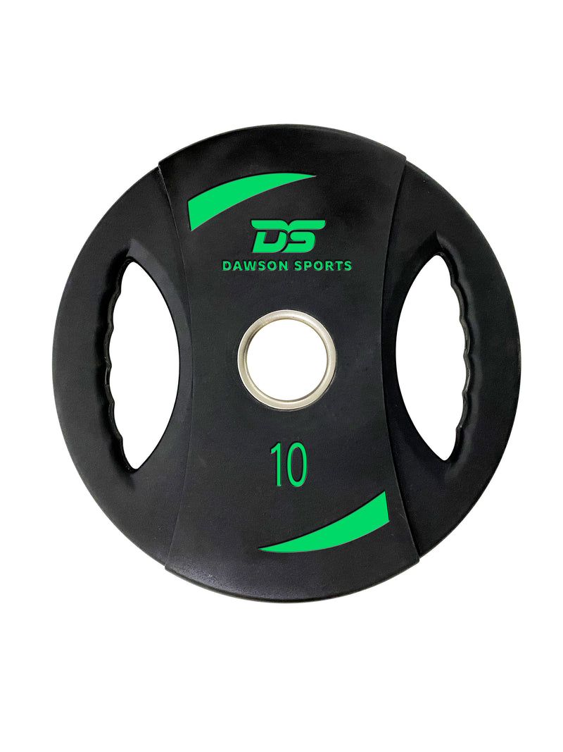 DS TPU Weight Plates - 10kg x 2 Black