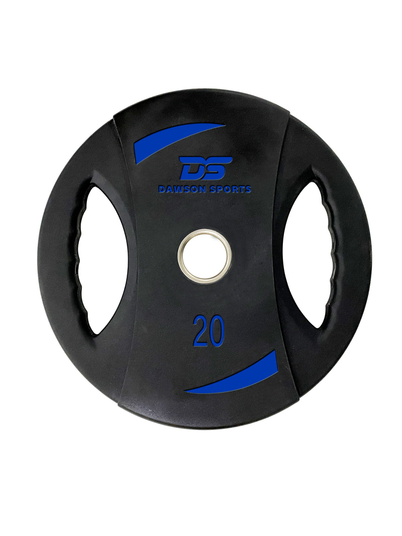 DS TPU Weight Plates - 20kg x 2 Black