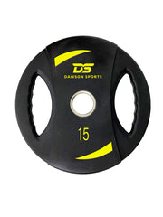 DS TPU Weight Plates - 15kg x 2 Black