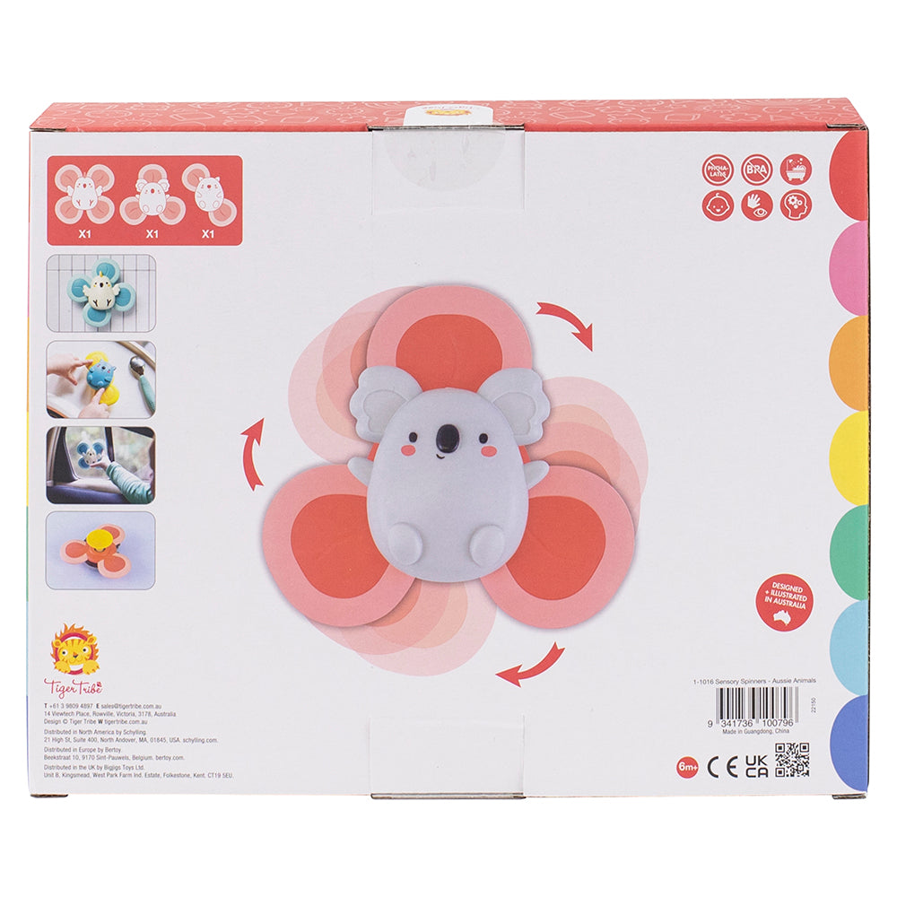 Sensory Spinners - Aussie Animals (6 Months +)