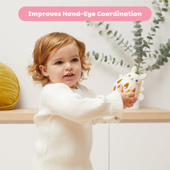 Silicone Rattle - Bunny (Birth +)