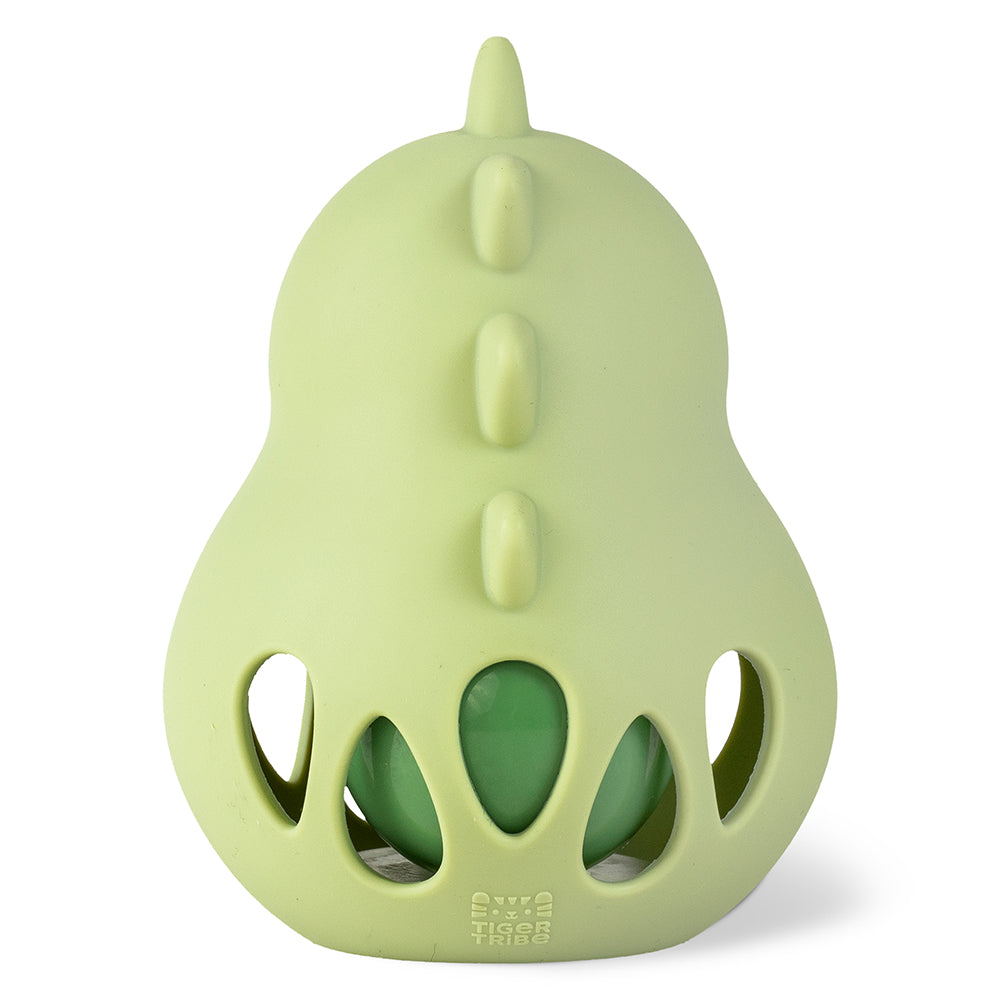 Silicone Rattle - Dino (Birth +)