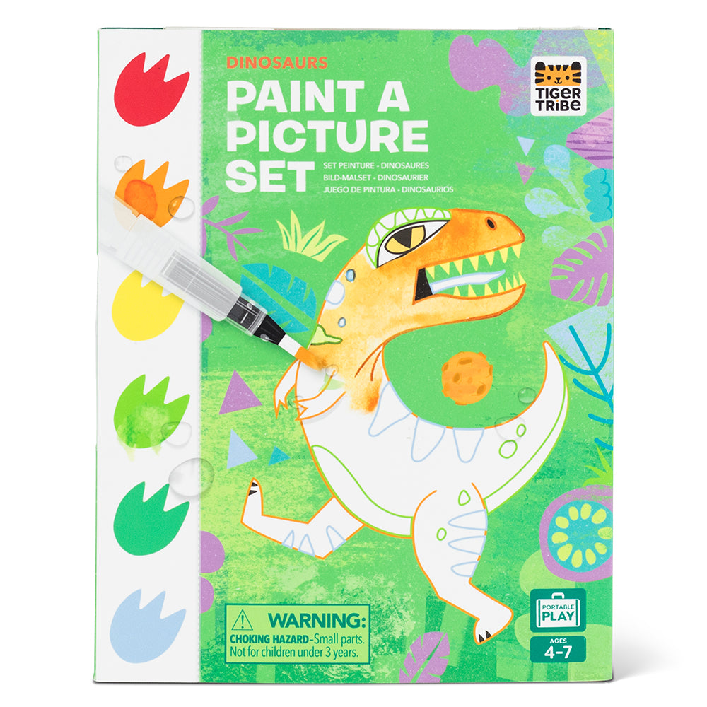 Paint-A-Picture Set - Dinosaurs (4 Years +)