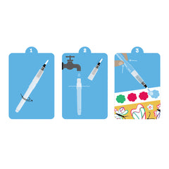 Paint-A-Picture Set - Butterflies & Flowers (4 Years +)