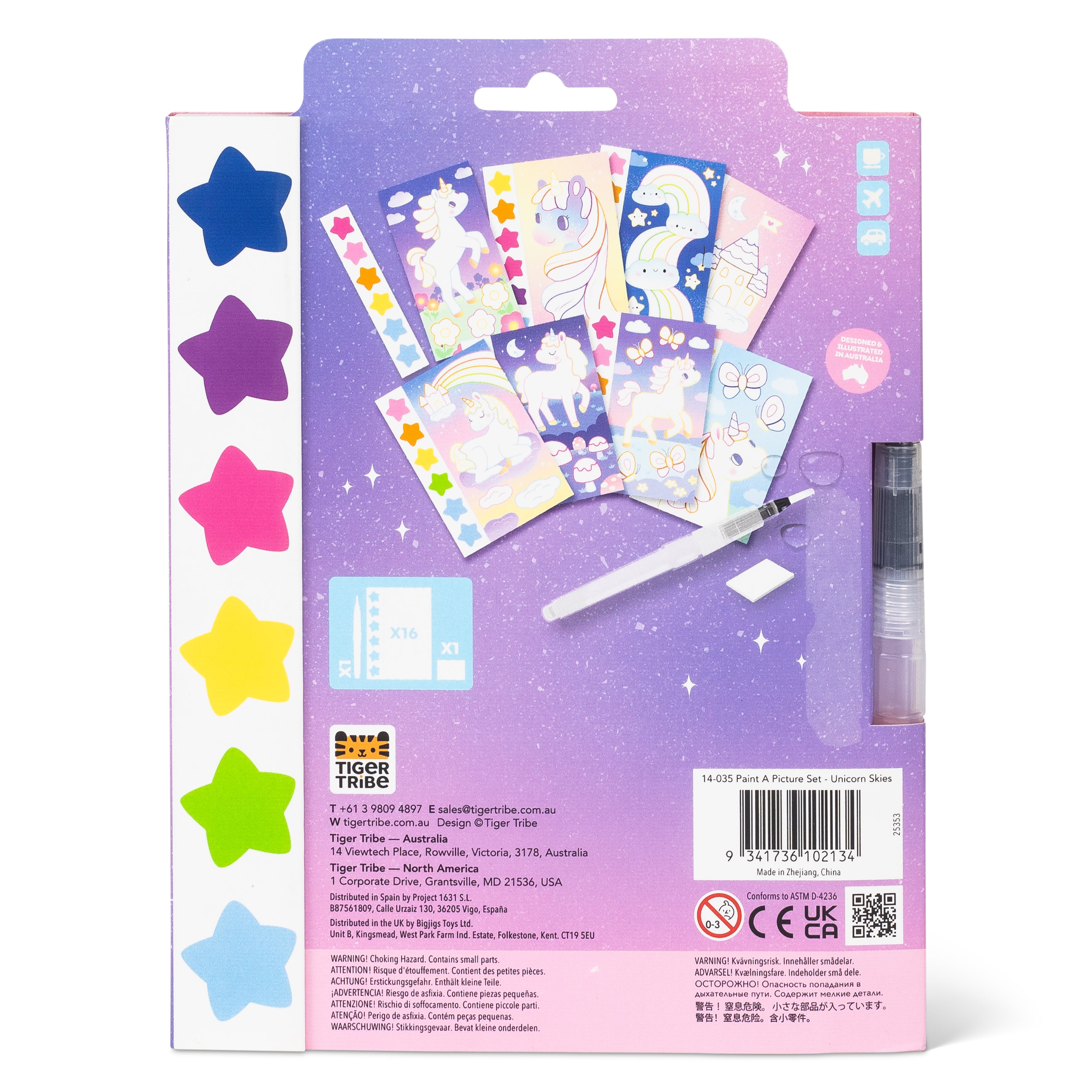 Paint A Picture Set - Unicorn Skies (4 Years +)