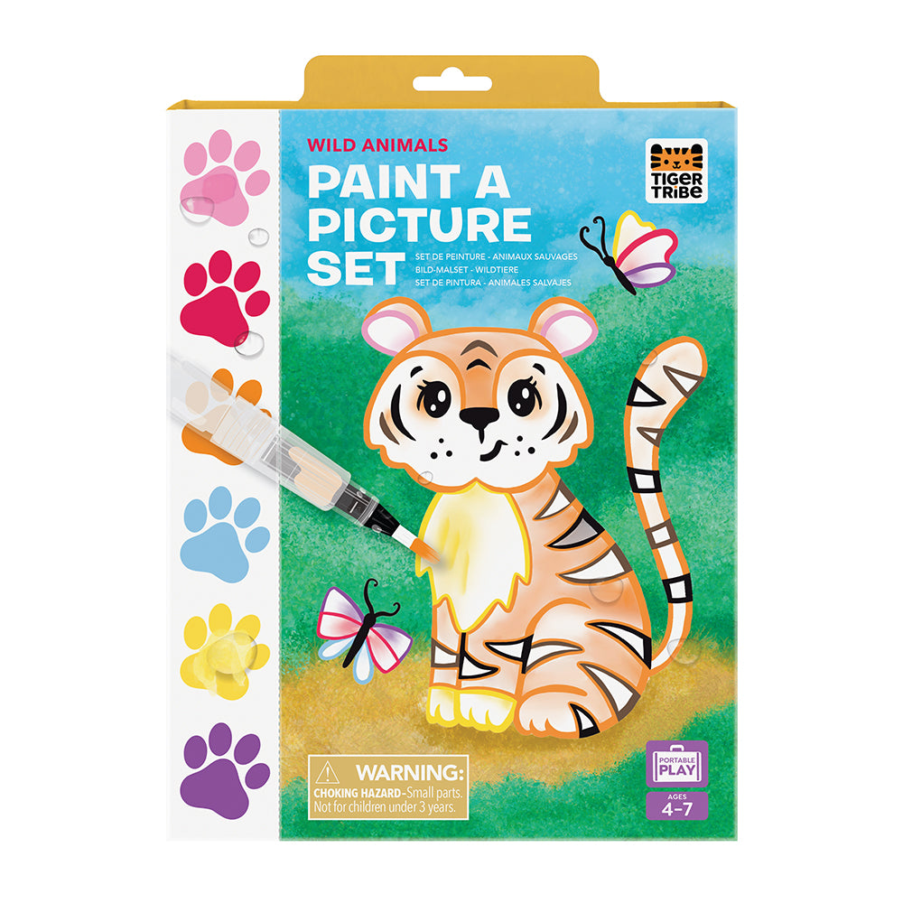 Paint A Picture Set - Wild Animals (4 Years +)