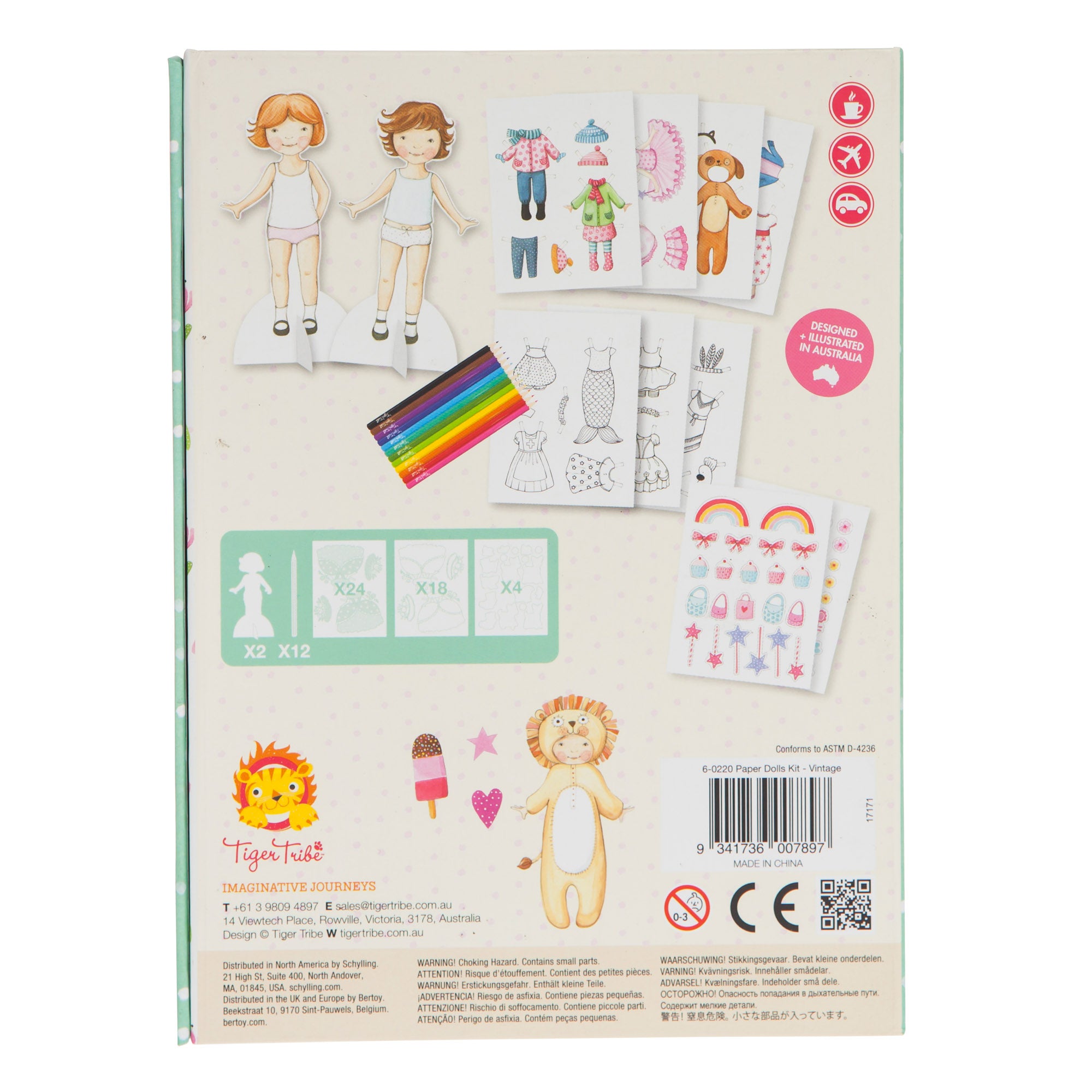 Paper Doll Kit - Vintage (5 Years +)