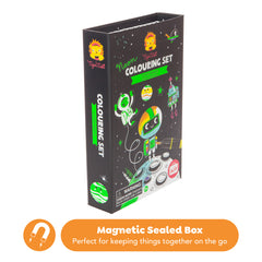 Neon Colouring Set - Outer Space (5 Years +)