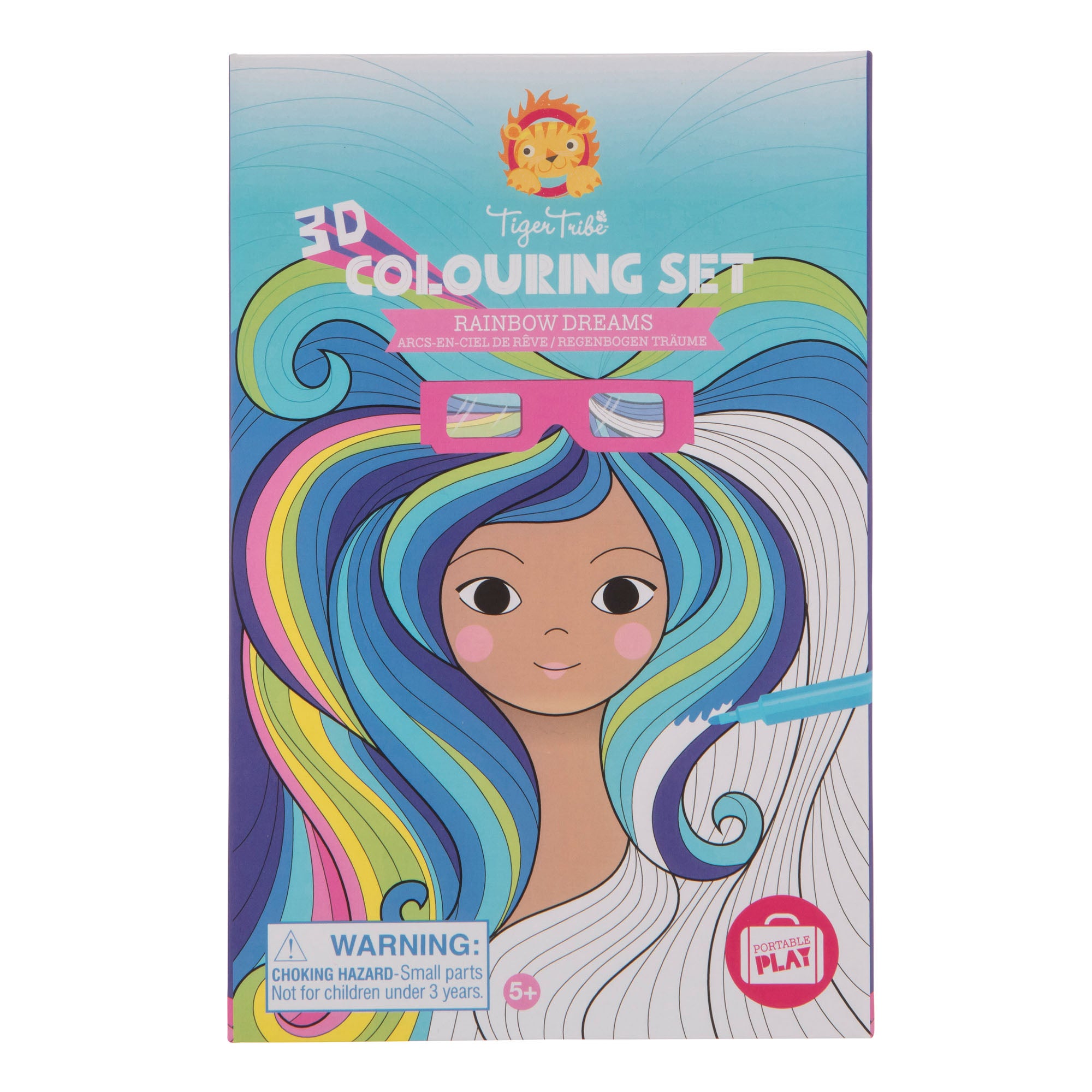 3D Colouring Set - Rainbow Dreams (5 Years +)