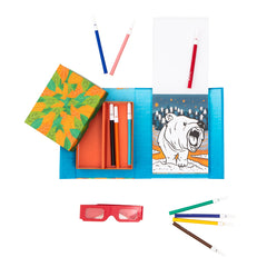 3D Colouring Set - Fierce Creatures (5 Years +)