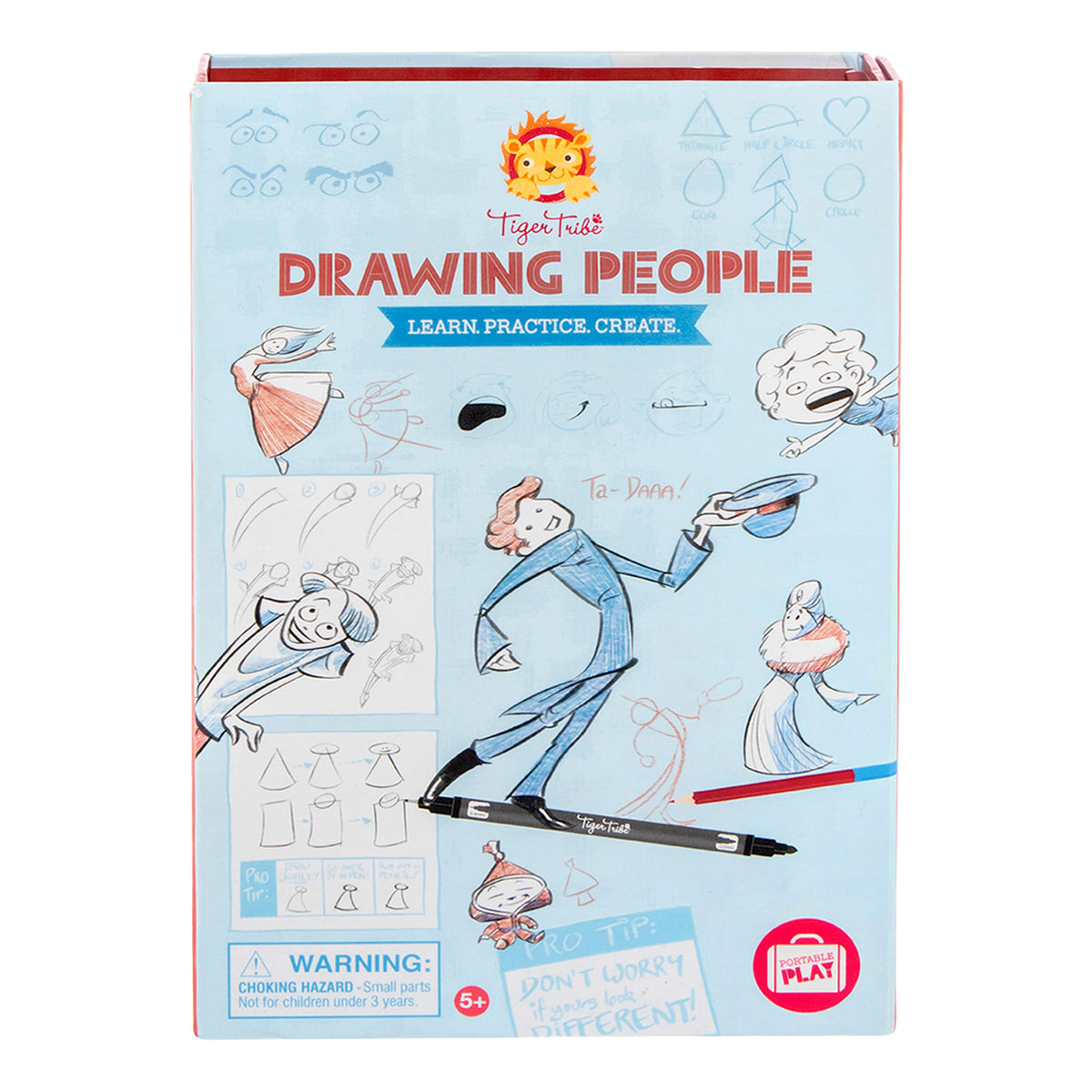 Drawing People - Learn. Practice. Create (5 Years +)