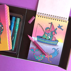 Glitter Colouring Set - Ocean Dreams (5 Years +)