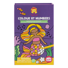 Colour By Numbers - Mermaids and Friends (3 Years +)