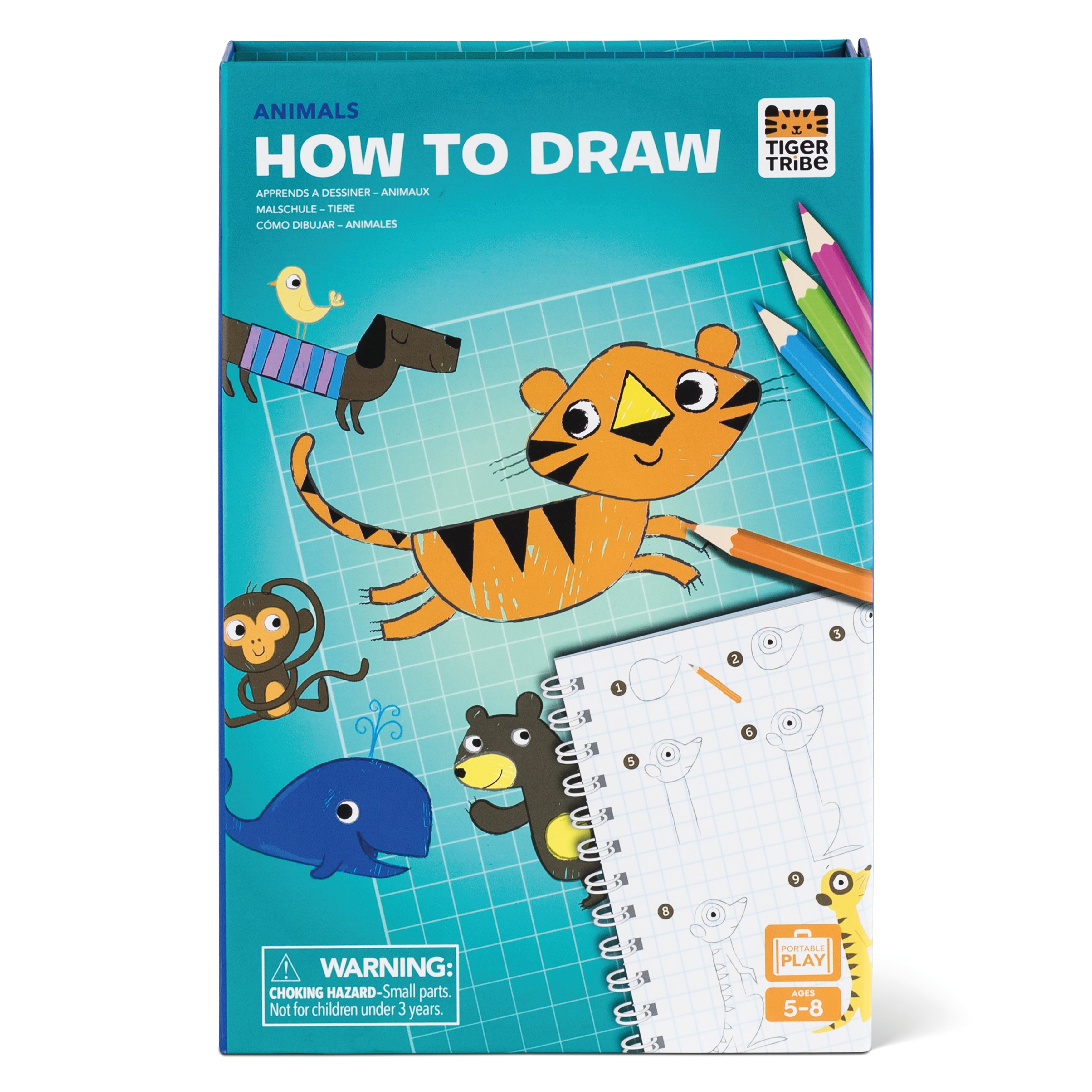 How to Draw - Animals (5 Years +)
