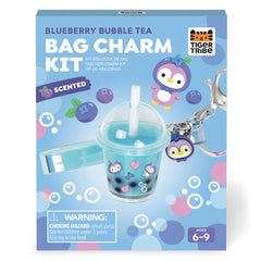 Bag Charm Kit - Blueberry Bubble Tea (6+ Years)