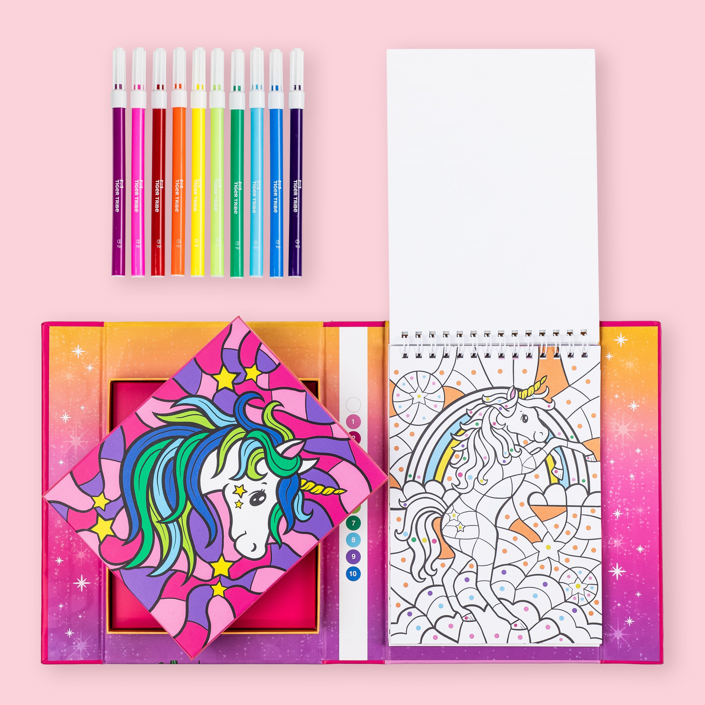 Colour by Numbers - Unicorn Dreaming (4 Years +)