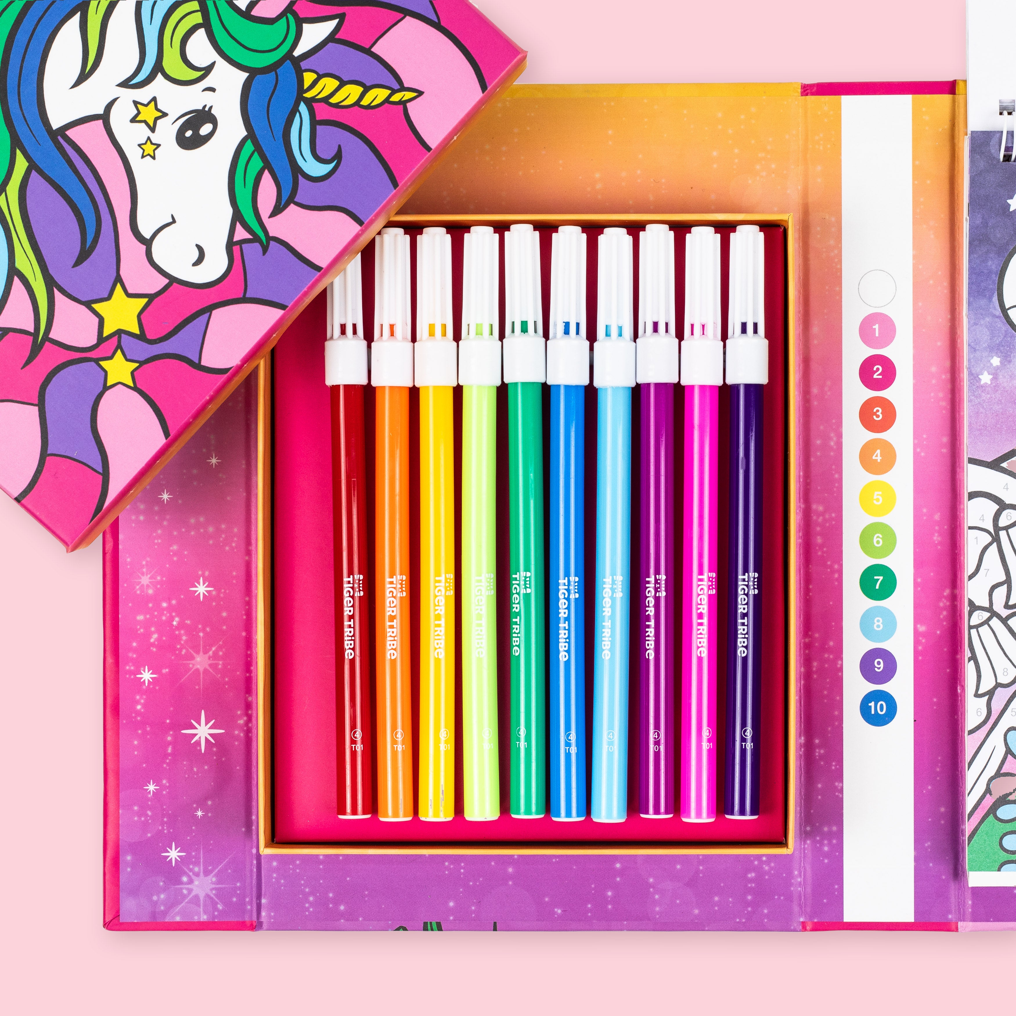 Colour by Numbers - Unicorn Dreaming (4 Years +)