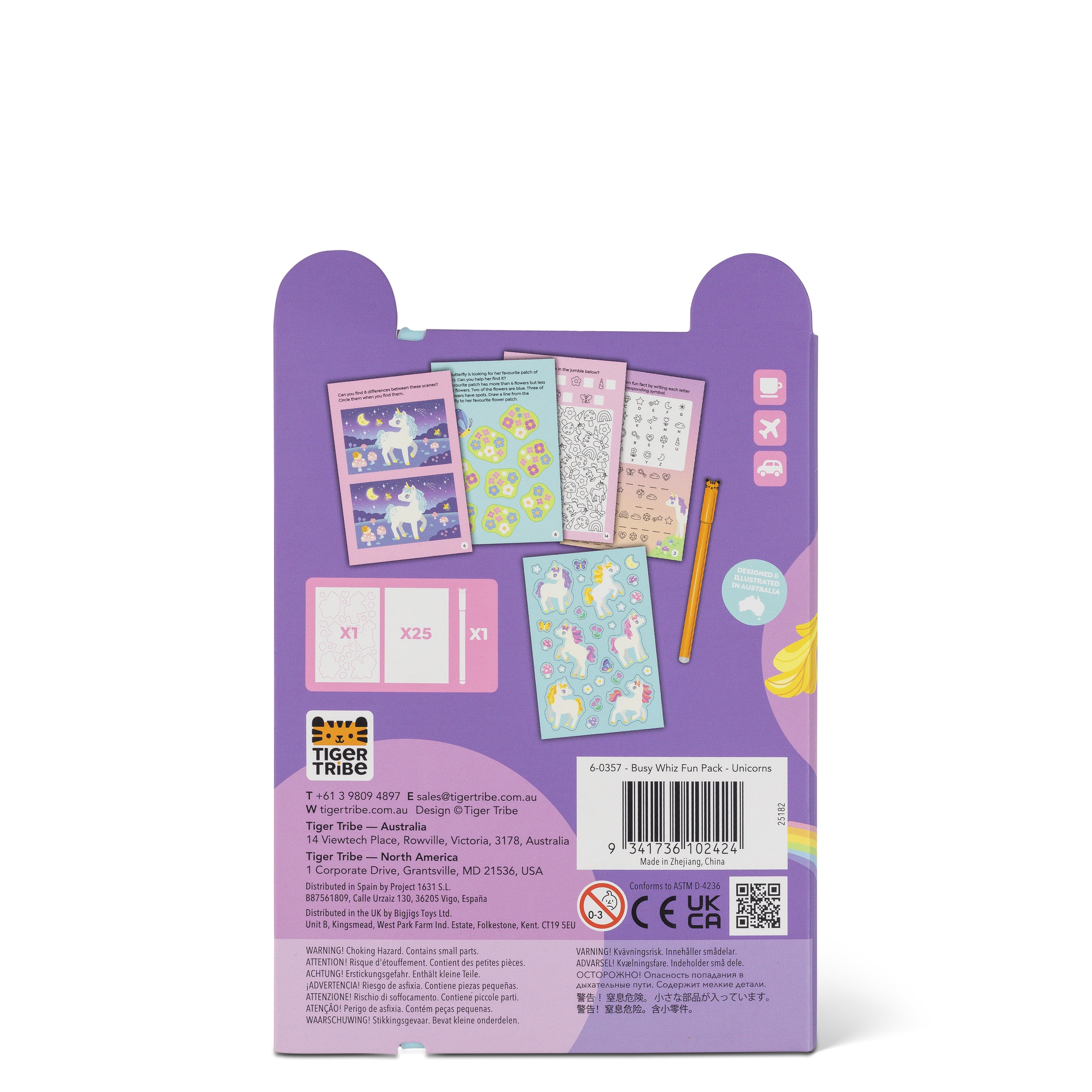 Busy Whiz Fun Pack - Unicorns Refill