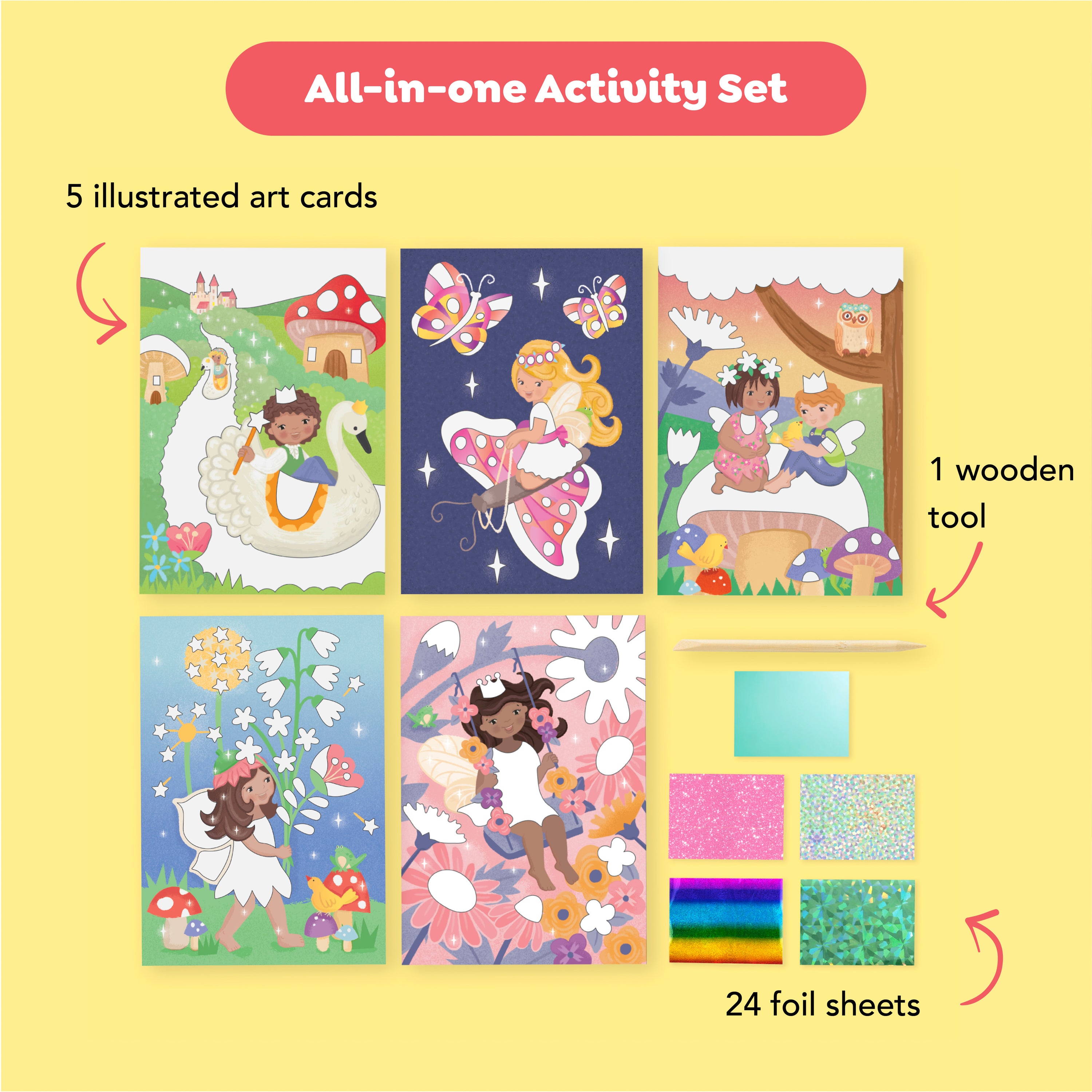 Foil Art - Fairy (5 Years +)