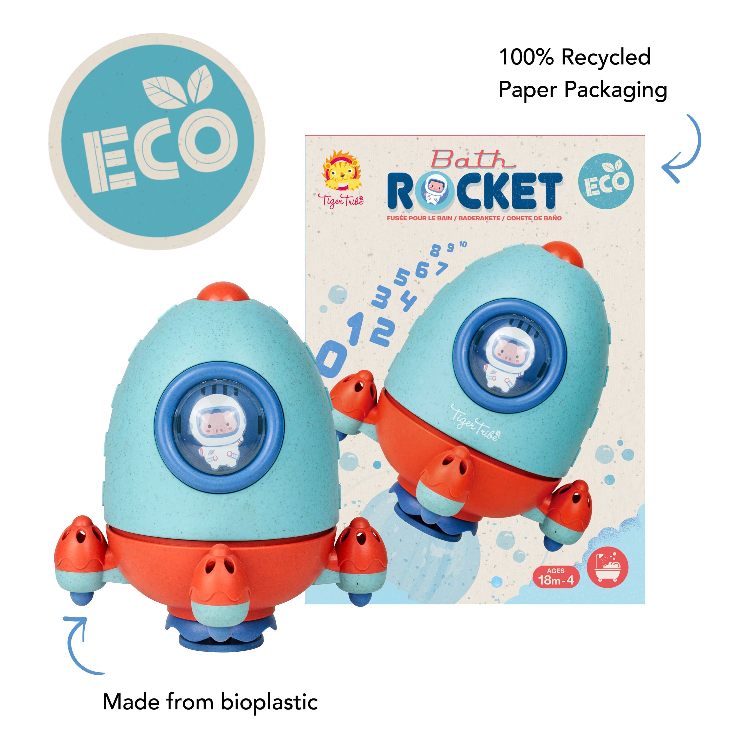 Bath Rocket - ECO (18 Months +)