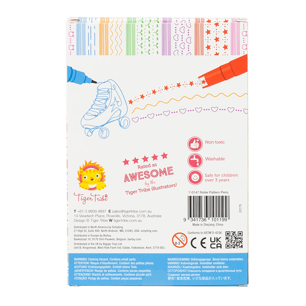 Roller Pattern Pens (3 Years +)