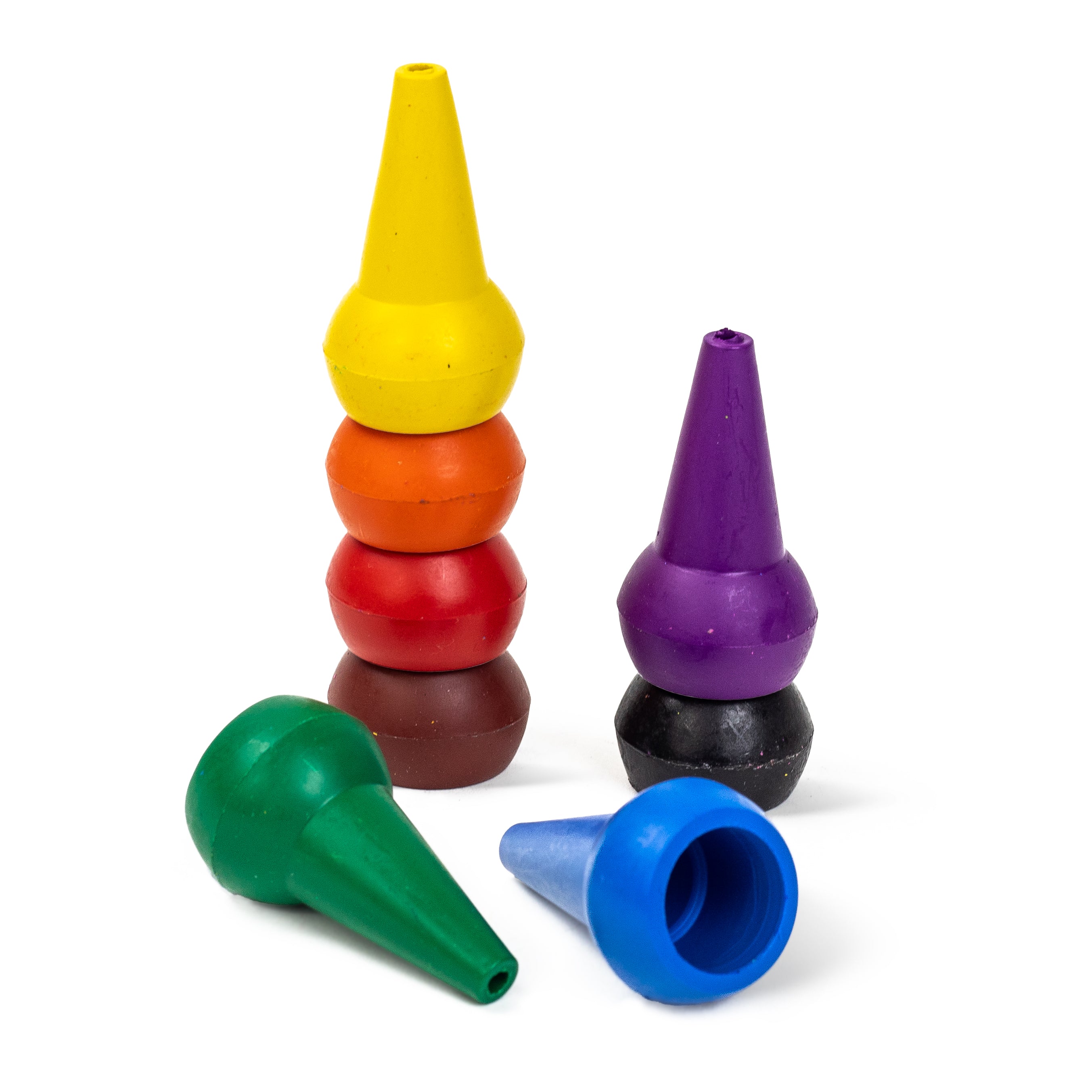 Stackable Crayons - Retro Rainbow (2 Years +)