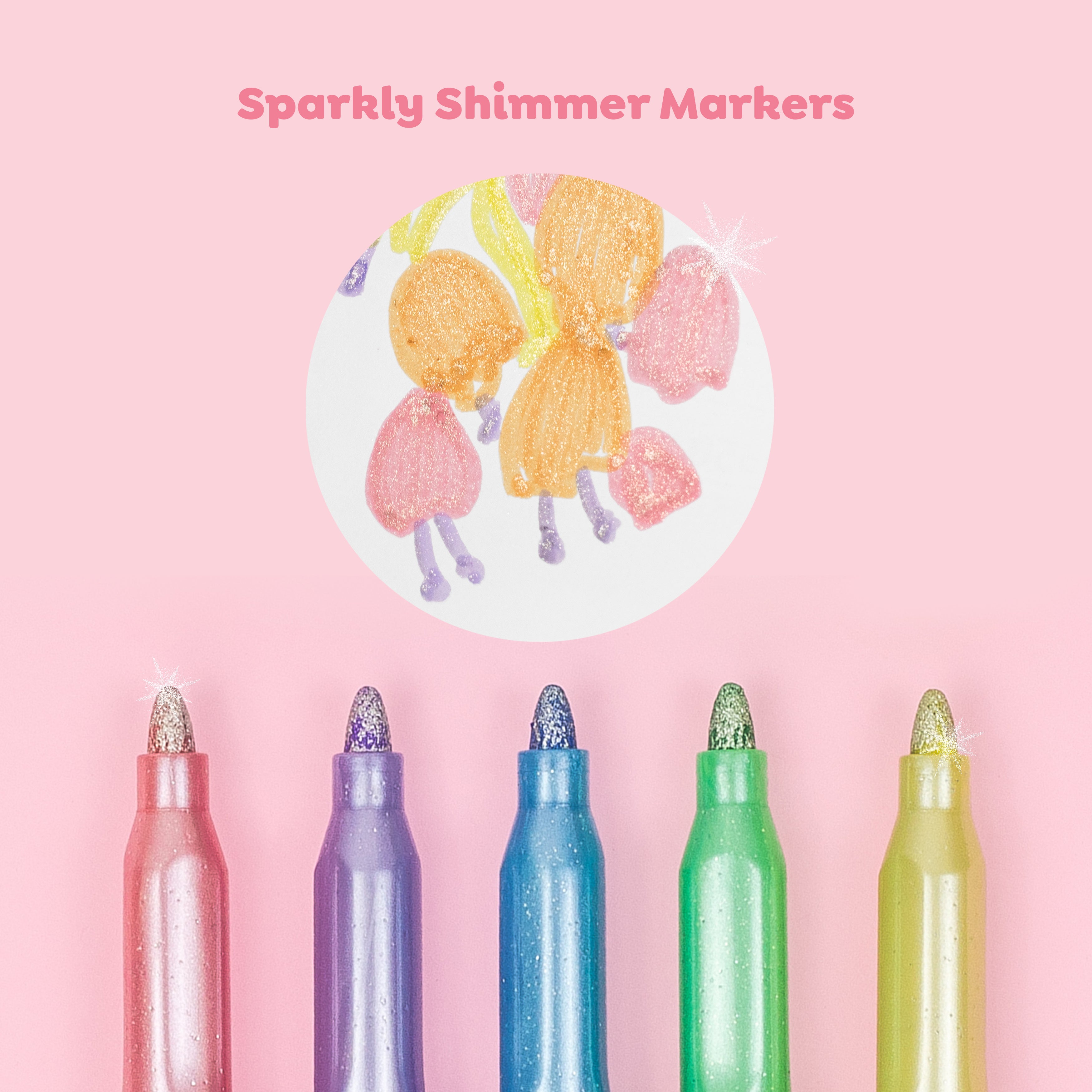 Shimmer Markers (5 Years +)