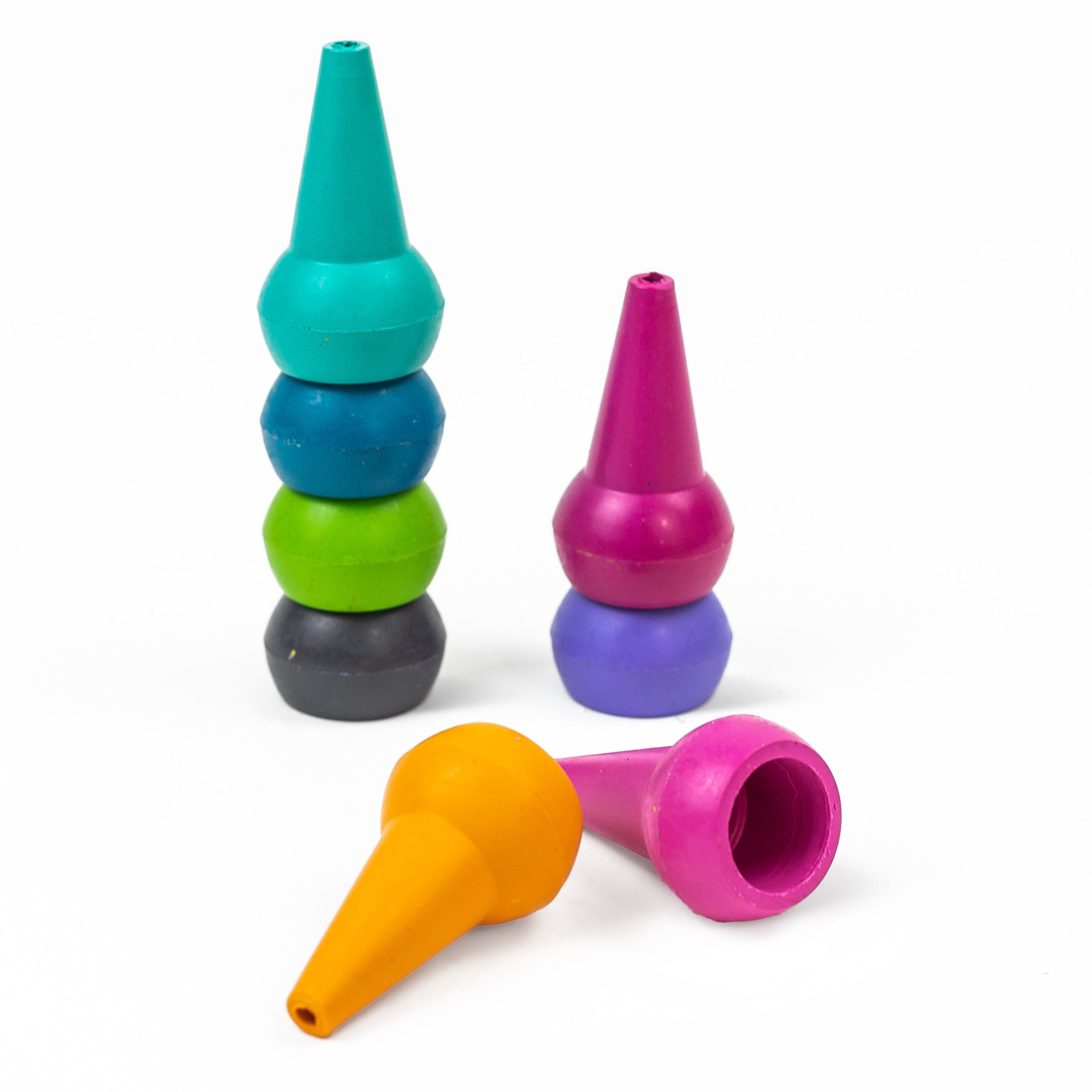 Stackable Crayons - Candy Colours (2 Years +)