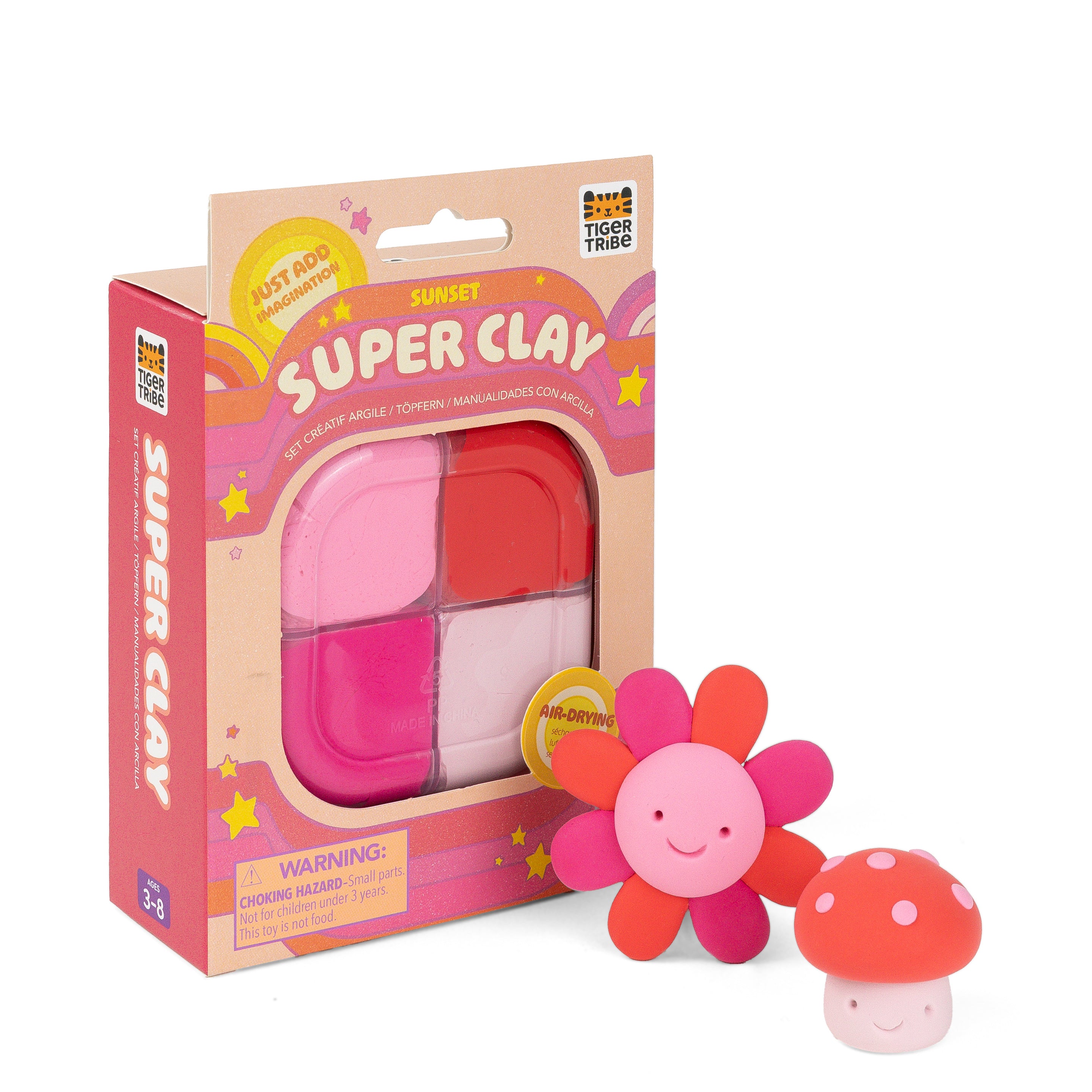 Super Clay - Sunset (Pink + Red) Refill (4 Years +)