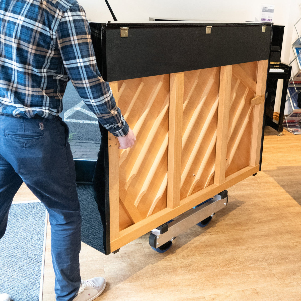 Heavy duty piano moving trolley / truck / dolly