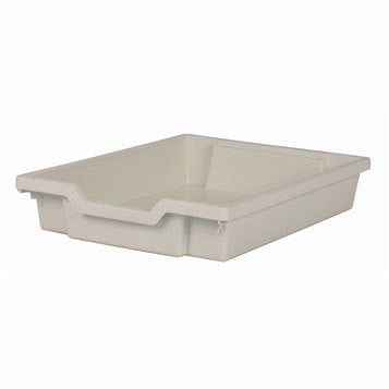 Gratnells Standard Shallow F1 Tray - Light Grey