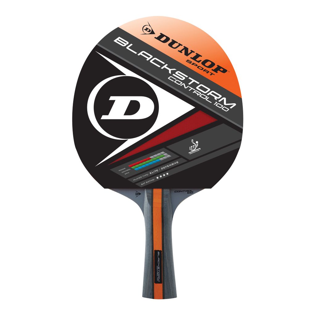 DUNLOP BLACKSTORM CONTROL TABLE TENNIS BAT