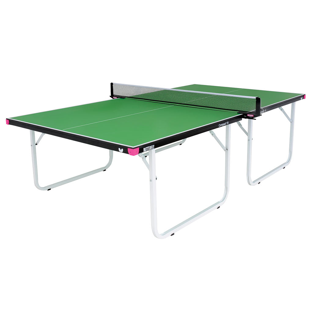 BUTTERFLY COMPACT 19 INDOOR TABLE TENNIS TABLE GREEN