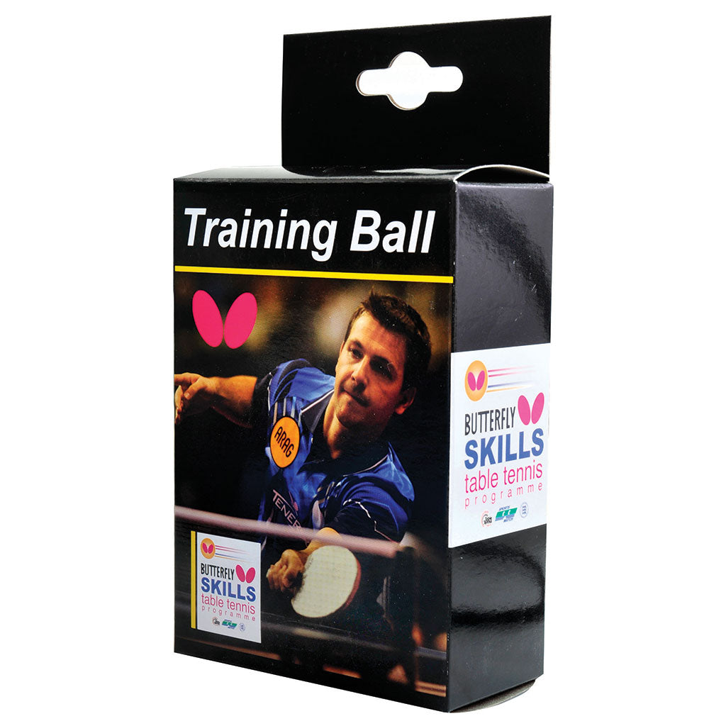 BUTTERFLY SKILLS YOUTH TRAINING TABLE TENNIS BALL SET OF 6