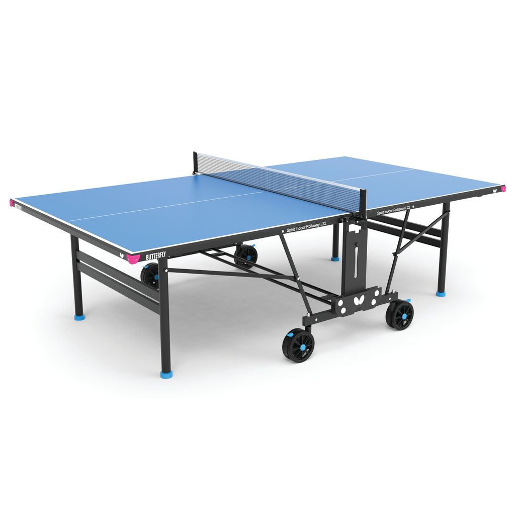 BUTTERFLY SPIRIT MATCH L22 INDOOR TABLE TENNIS TABLE BLUE