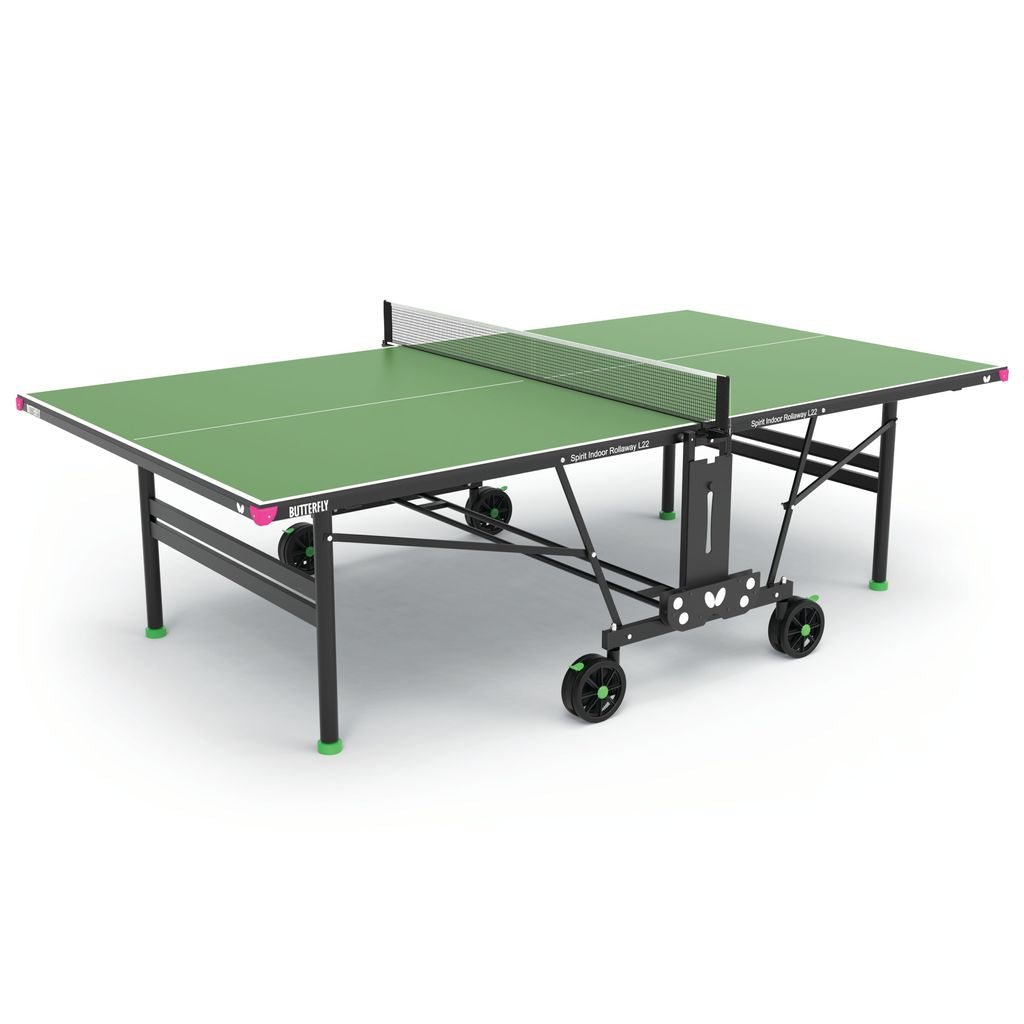 BUTTERFLY SPIRIT MATCH L22 INDOOR TABLE TENNIS TABLE GREEN