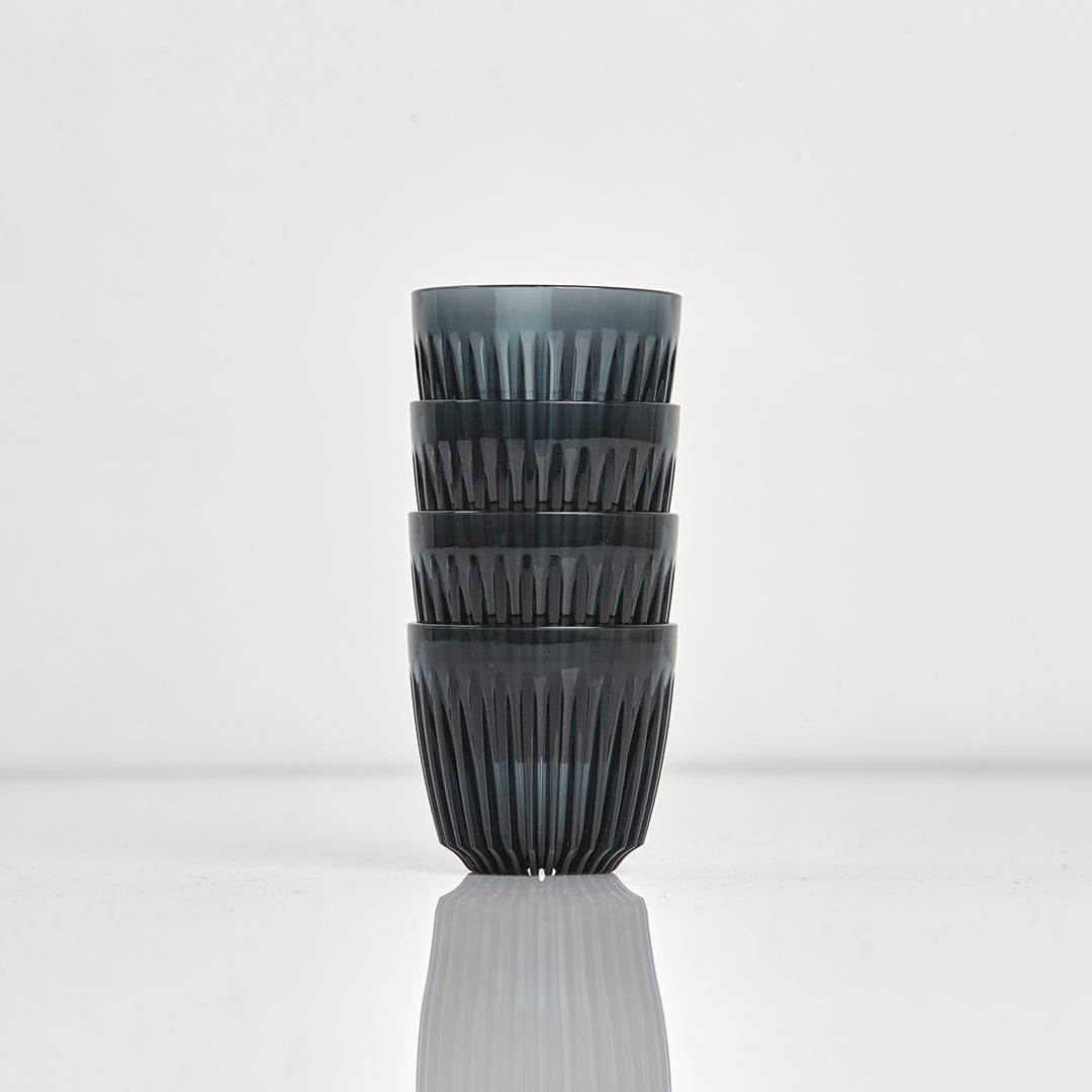 3oz Espresso HuskeeRenew Cup 4-Pack - Smoke