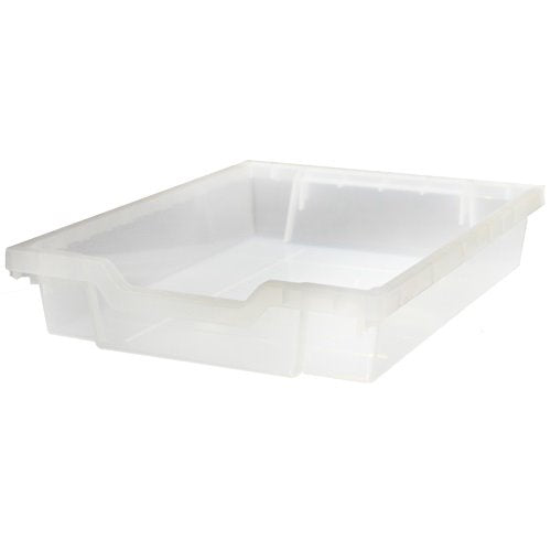 Gratnells Standard Shallow F1 Tray - Translucent