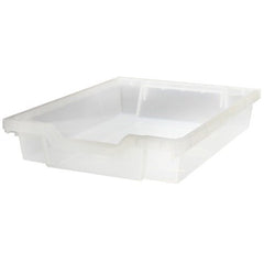Gratnells Standard Shallow F1 Tray - Translucent
