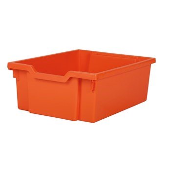 Gratnells Standard Deep F2 Tray - Tropical Orange