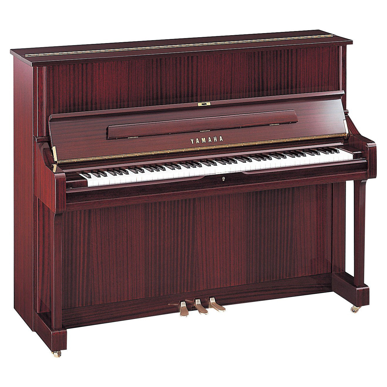 Yamaha U1 upright piano – Polished Mahogany