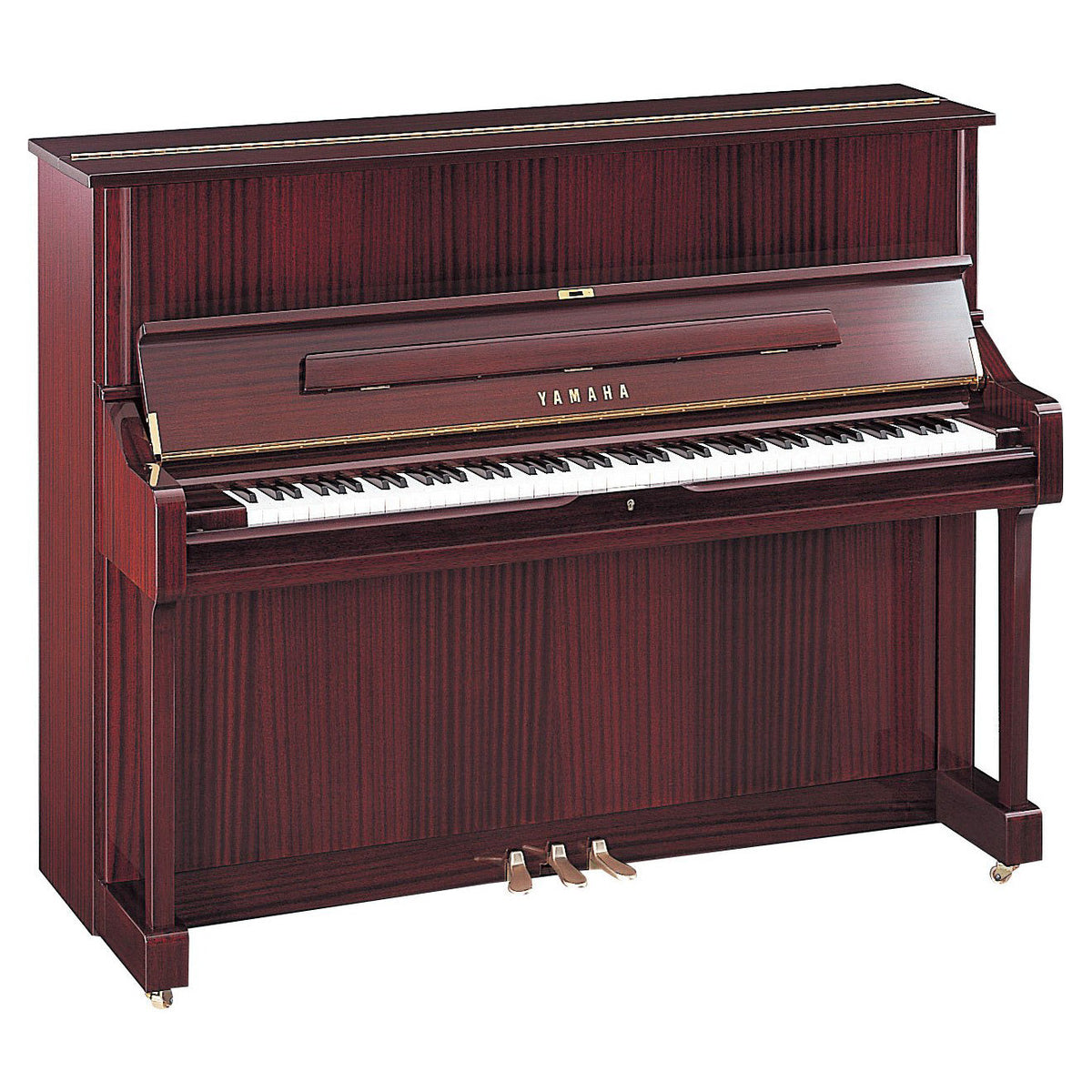 Yamaha U1 upright piano – Polished Mahogany