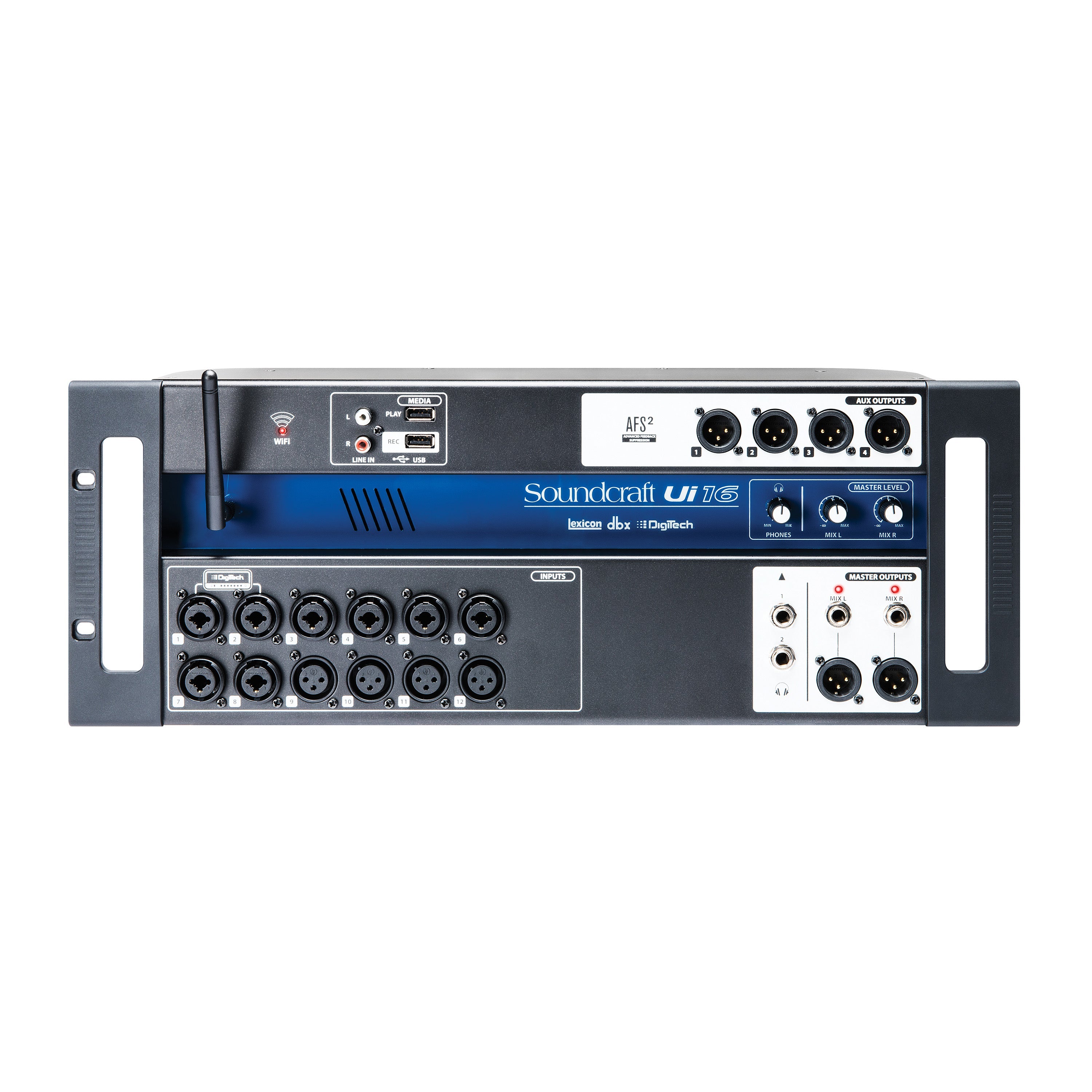 Soundcraft Ui16 16-channel remote controlled digital mixer