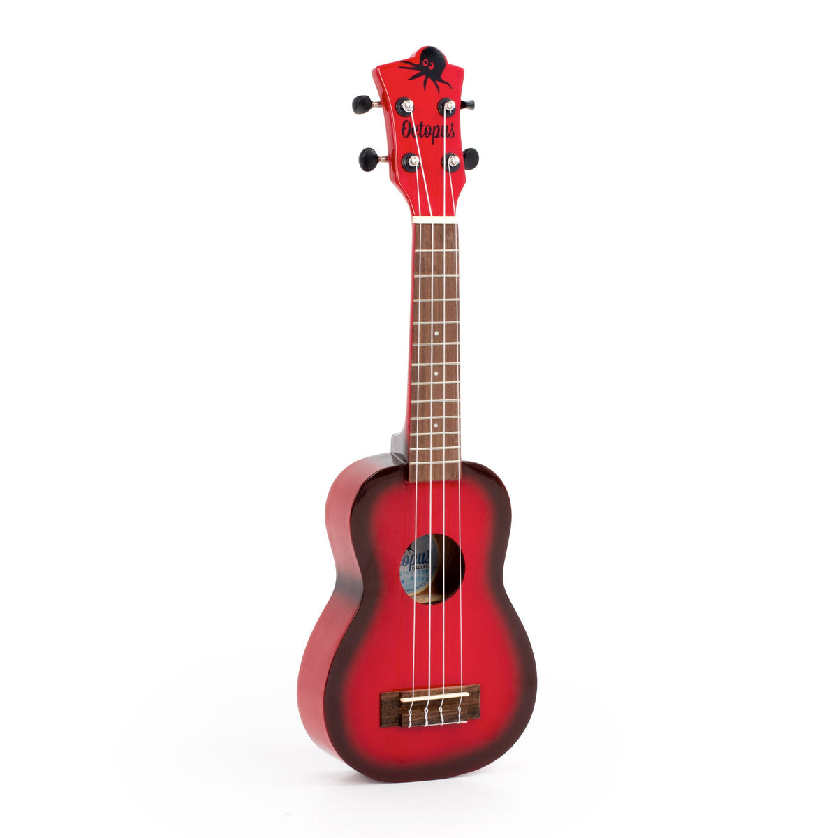 Octopus Academy soprano ukulele - Red burst