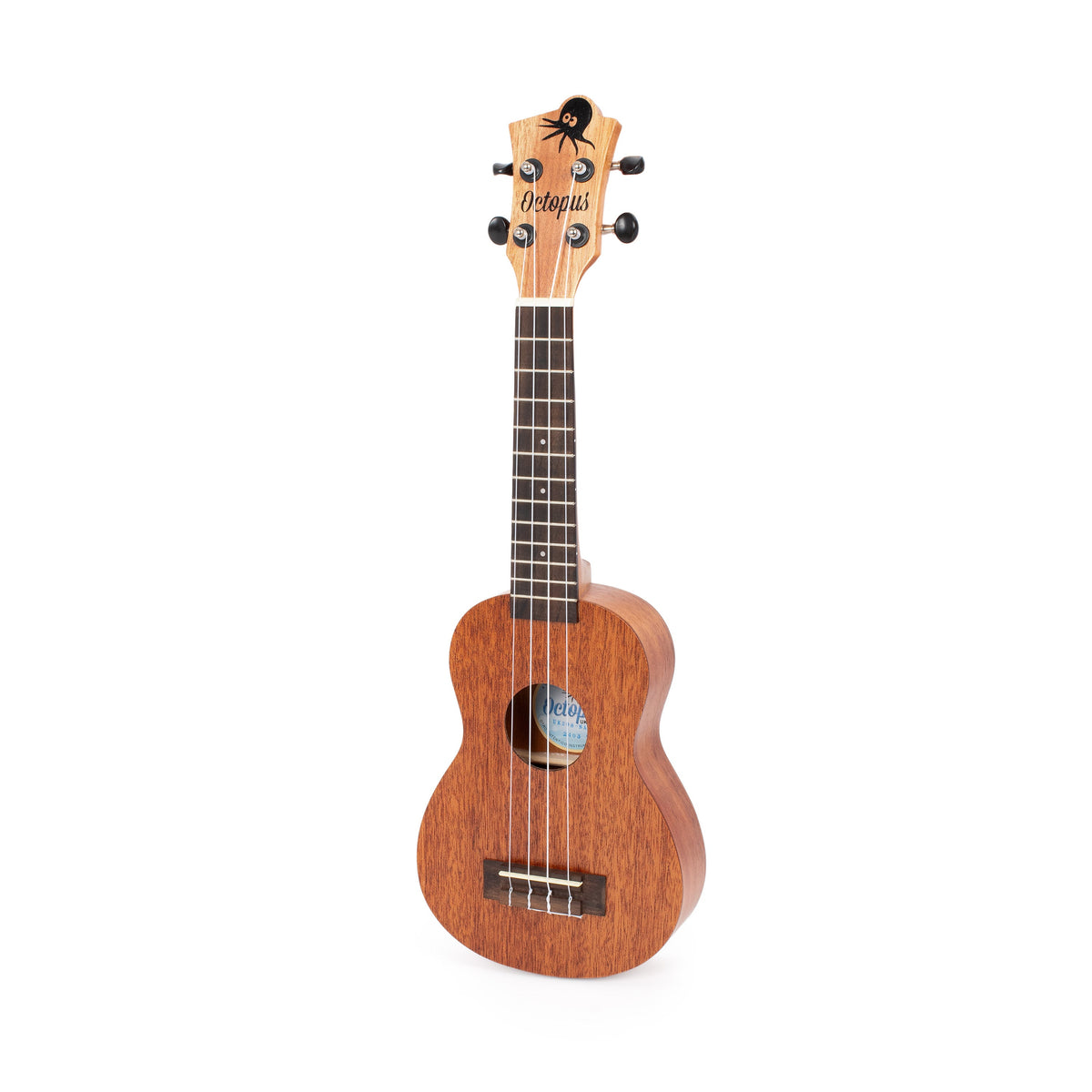 Octopus Academy soprano ukulele left handed Natural