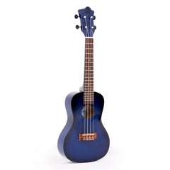 Octopus Academy concert ukulele - Dark Blue Burst