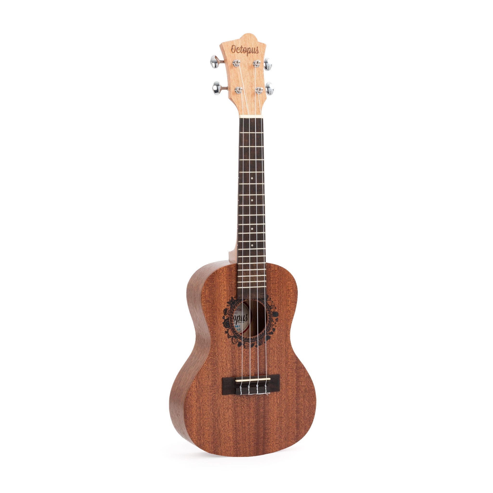 Octopus Rosette concert ukulele