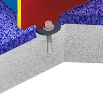 PLAYGROUND - ULTRAPLAY EARLY PLAY LEARN-A-LOT 4-PANEL PLAY STATION SURFACE MOUNTING KIT