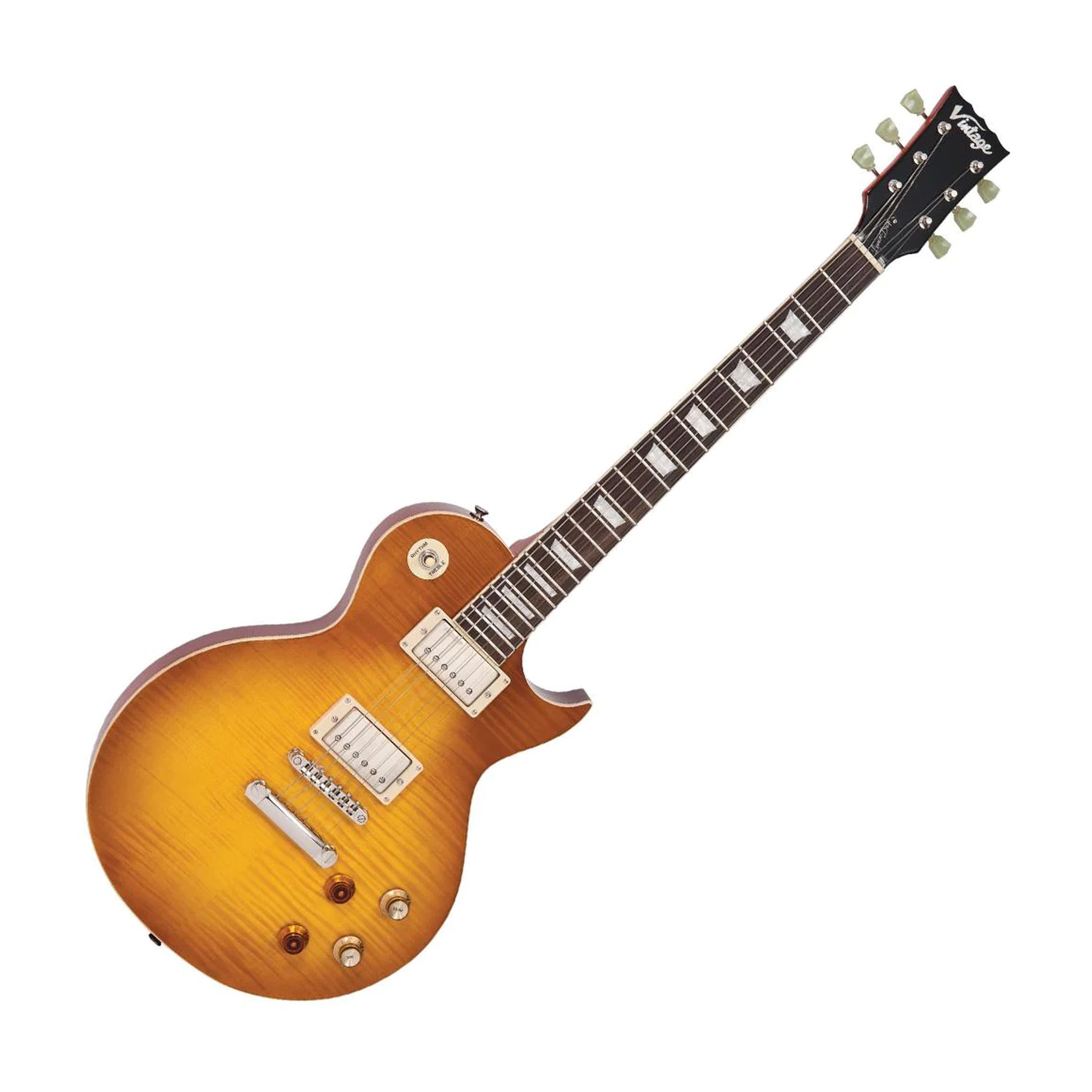 Vintage V100 Reissued electric guitar - Lemon drop